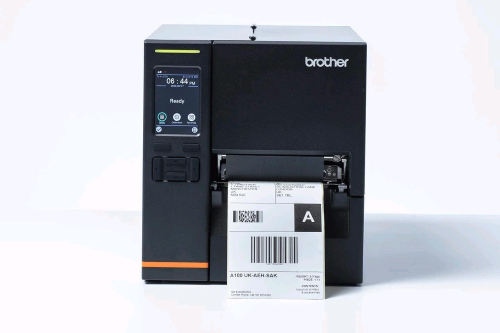Brother Titan Industrial Printer TJ-4021TN - Stampante per etichette - termico diretto / trasferimento termico - Rotolo (12 cm) - 203 dpi - fino a 254 mm/sec - USB 2.0, LAN, seriale, host USB